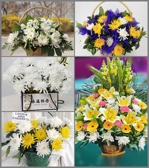 贵州毕节市赫章县城关镇水坡村白事提篮配送